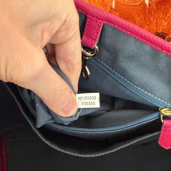 COACH CITY TOTE 2015 LEATHER W/HANGTAG STYLE F35355 - Picture 8 of 14